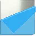 Feelers 2 PCS 6061 Aluminum Plate 1/8" Thickness x 10" x 10" Flat Sheet Metal, Aluminum Flat Bar Covered with Protective Film for Hand Craft, DIY, Processing