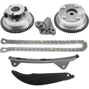 1.8 Timing Chain Kit w/VVT Sprocket for Hyundai Elantra 1.8L 2011-2014, for Kia Soul 2012-2013 2.0L L4 Engine Time Kit 24321-2E000 24350-2E001 24370-2E000 Timing Kit Guide Tensioner Cam Phaser