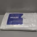 MIULEE Throw Pillows Inserts, Pack of 2, 18x18 Inch 100% Virgin Fiber Filling Bed Couch Pillows