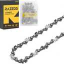 16 Inch Carbide Chainsaw Chain, 3/8" LP Pitch, .050" Gauge, 55 Drive Links, Fits Stihl MS170 MS180 MS210 MS211 MS201T, Replacement for S55