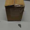 Miamolo Ceramic Jar with Lid, Airtight Coffee Container, Kitchen Food Storage Jar for Coffee Bean Spice Sugar Cookie, Stackable Decorative Jars for Housewarming Gift, Coffee Bar Decor, Black 28 fl.oz