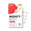Mighty Patch Original patch from Hero Cosmetics The #1 Hydrocolloid Acne Pimple Patch for Shrinking Zits and Whiteheads in 1 use; Nighttime Spot Stickers for Face and Skin (72 Count)