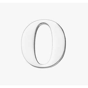 MINGHUA Monogram Alphabet Letters Lapel Pin Badge (O) 6 Pack