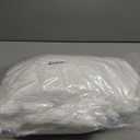 WDCOZY Ruched Faux Fur Throw Blanket Soft Cozy Fluffy Luxurious Blankets Couch Bed Sofa Chair Home Decor Warm Furry Fall Winter Plush Rabbit Fur Bubble Blanket 50" x 60", Ivory Cream White