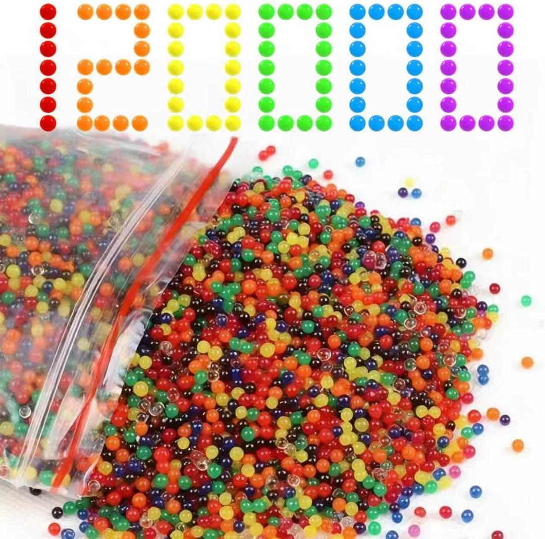 Gel Splatter Ball Blaster 7-8mm Refill Ammo(1LB) About 120,000 Rounds for Ages 14+