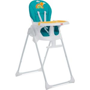 Fisher Price Tiny Bites High Chair, Seven Adjustable Height Positions Baby High Chair, Easy Quick Fold Travel High Chair, Lightweight Easy to Clean Portable High Chair