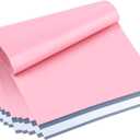 UCGOU Poly Mailers 19x24 Inch Light Pink 50 Pack Extra Large Shipping Bags Strong Thick Mailing Envelopes Self Seal Adhesive Waterproof and Tear Proof Boutique Postal for Clothing Quilt and More