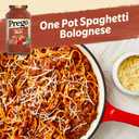 Prego Italian Tomato Pasta Sauce Flavored With Meat, 24 oz Jar (EXP 12/01/26)