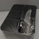 Portable Shower Caddy Dorm: Bathroom Caddy Organizer with Handle and Adjustable Dividers,Plastic Shower Basket for Toiletry,Makeup,Vanity,Shower Storage Tote for College, Cleaning Caddy, Black