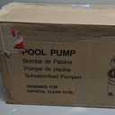 POOL PUMP

Bomba de Piscina

Pompe de piscine Schwimmbad Pumpen

DESIGNED FOR CRYSTAL CLEAR POOL. Model: J15008