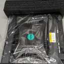 llano V10 Gaming Laptop Cooling Pad, RGB Laptop Cooler Stand with Powerful 4.72 Inch External Turbo Cooling Fan, Fast Cooling Computer 13-17.3in, Button Control, 3 Adjustable Stand, 4-Port USB C&A