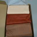 Floroom Wedding Arch Draping Fabric 3 Panels 20Ft Chiffon Fabric Drapes Arbor Drapery Wedding Ceremony Reception Swag Decorations (Terracotta +Coral Peach +Peach)