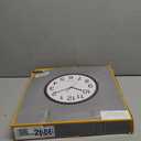 Bernhard Products Black Wall Clock, Large 13-Inch Silent Non Ticking Quartz Battery Operated Round Easy to Read Classroom/Home/School/Office Clock