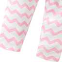 MOMMY'S NEW MAN Newborn Baby Girl My First Valentines Day Outfit Infant Long Sleeve Romper Heart Culottes Pant Set (3-6 Months, Pink)