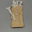 Radial Nerve Palsy Splint Brace for Wrist drop, 5 Fingers Extension, Stroke Patient Recovery, Finger Limp, Crutch Palsy, MCP Arthroplasty, for both Left and Right Hand - Beige