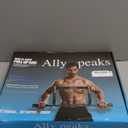 Ally Peaks Pull Up Bar for Doorway | Thickened Steel Max Limit 440 lbs Upper Body Fitness Workout Bar| Multi-Grip Strength for Doorway | Indoor Chin-Up Bar Fitness Trainer for Home Gym Portable (silver2)