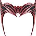 WandaVision Wanda Maximoff Witch Headpiece Halloween Mask Cosplay Costume Tiara (Adult)
