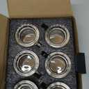 ZZYFGH 6 Pack Mini Beer Shot Glasses, Shot Glasses with Handle, Mini Heavy Base Clear Beer Mugs-1.8 Ounce, Tequila, Vodka, Great for Father, Husband, Birthday or Friend Party Present
