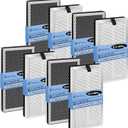 8-Pack 15 Replacement Filter Compatible with MA Series Air Purifier 15, 3-in-1 Stage with Pre-filter, High-Efficiency Core Layer & Activated Carbon