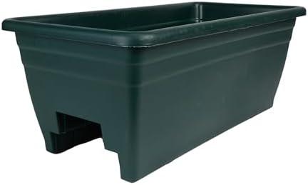 Green Deck Rail Planter