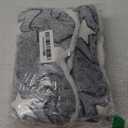 Haull 4 Pcs Waterproof Guinea Pig Bedding Winter Guinea Pig Bed Plush Cage Liners Soft Dog Cat Mat Reversible Winter Cozy Animal Pee Pad Hamster Bed Mat for Bunny(Gray Star,13 x 10 Inch)