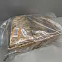 Storage Baskets,Woven Natural Water hyacinth Box with Handle,Kingwillow.(Set of 3)