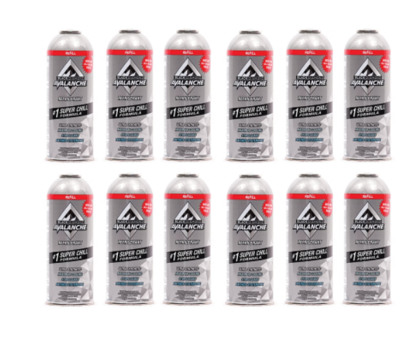 Black Diamond Avalanche Refrigerant #1 Super Chill Formula 12 oz. Refill Can, 12 Pack