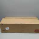 TALOYA 52 Inch Ceiling Fan with Led Light Remote Control Flush Mount Low Profile for Bedroom Farmhouse Patio Outdoor Living Room Kitchen Dining Room,DC Motor,Reversible,Black