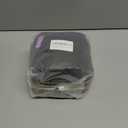 Travel Pillow Vac Compressed Memory Foam Neck Pillow Airplane,Comfortable,Neck Support,Machine Washable,Airplanes Travel Essentials Accessories for Office,Flight,Cars Breaks Sleeping(Black)