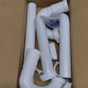 Bathroom Sink Drain Kit,for Most 1-1/4 Bathroom & Kitchen Sink Drain Repair,1-1/4 P Trap or S Trap Sink Plumbing Kit,Sink Pipe Replacement Parts
