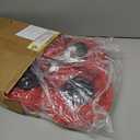 24 Pcs Traditional Japanese Style Red Silk Hanging Lantern Set Including Paper Lanterns Japanese Decorations and Lights for Chinese New Year Luna Festival Party Decoration DIY Crafts