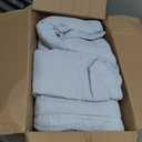 Martha Stewart - Queen Quilt Set with Shams, Cotton Percale