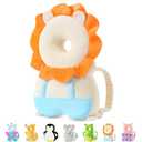 JunNeng Baby Head Protector Backpack, Toddler Walking Fall Head Protection, Yellow Lion