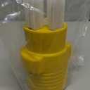 NEMA 14-50P to 6-50R Welder Compact Adapter Cord, 50 Amp 4 Prong RV Generator Male Plug to 3 Prong, Heavy Duty 14-50 Male to 6-50 Female Power Adapter