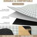 Picnic Blankets Outdoor Extra Large - 80"x80" Portable Waterproof Picnic Blanket, Machine Washable 3-Layer Foldable Park Mat with Sandproof Backing for Grass, Hiking, Travel, Concerts, Indoor (Green)