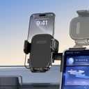 Tesla Phone Mount, 360 Adjustable Universal Tesla Model Y Accessories, Phone Holders for Your car for Tesla Model 3/Y/S/X/Cybertruck Screen, Non-Adhesive for Car Phone Holder Fits All Phone
