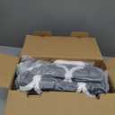 Homemate Heated Blanket Electric Throw - 50x60 Heating Blanket with 10 Fast Heat Levels 8 Hours Auto Off Soft Cozy Flannel Over-Heated Protection ETL Certification Keep Warming in Home (Grey Geometry)