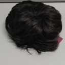 Black Short Hair Toppers for Women with Thinning Hair