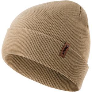 ROXUN Beanie for Men/Women Winter Hat Knit Cuffed Soft Warm Unisex Skull Stocking Cap