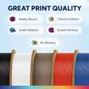 OVERTURE ASA Filament 1.75mm, 1kg Spool (2.2lbs) 3D Printer Filament, Premium Anti-UV, ASA Filament Perfect for Printing Outdoor Functional Parts, Dimensional Accuracy +/- 0.02 mm (White)