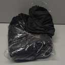 Lemict 6.1FT Black Table Cloth - 2 Pack Fitted Stretch Rectangle Spandex Tablecloth, Washable Table Cover for Party, Picnic, Wedding, Banquet, Birthday and Festival(30" x 72")