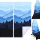 Hahafelt 2 Pack Car Seat Towel Covers Athletic Running Towel Performance Microfiber Post Workout Sweat Washable Cover Non Slip for Car Outdoor Sport Activities 63 x 31.5 Inches (Misty Forest)