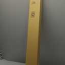 DEZ FURNISHINGS Cordless 1" Light Filtering Pleated Shade, Fabric, 27"W x 72"H, White