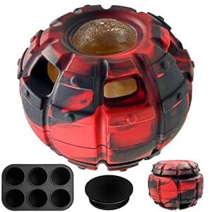 Yipetor Dog Toy, Frozen Dog Treats to Keep Dogs Busy, Interactive Treat Dispensing Dog Toy Puzzle, Interactive Chew Toys for Dog Power Chewer, Durable Rubber-Easy to Clean-Holds Kibble - Large