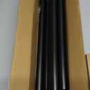 SIMEWIN Heavy Duty Curtain Rods for Windows 66 to 120 Inches, Black Curtain Rods for Bedroom, Living Room, Patio, Adjustable with Classic Finials, Black with Gold Finishing