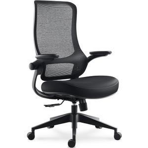 Resistance Ergonomic Office Chair with 135 Recline, 3D Armrests, Breathable Mesh & Adaptive Lumbar Support 