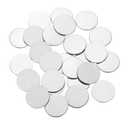 uxcell 50Pcs Stainless Steel Disc, 3/4"(19mm) Dia 0.04"(1.1mm) Thick 304 Stainless Steel Flat Round Sheet Blank Round Circle Plate for Crafts Metal Stamping and Jewelry Making