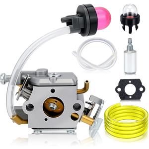 PR4218 596786602 Carburetor Kit Compatible with Poulan Pro PR4218A Poulan PL3816 PL3314 PR4016 PD4218 PD4016 18Inch 42CC Gas Chainsaw Model Parts