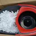O-Cedar EasyWring Microfiber Spin Mop & Bucket Floor Cleaning System + 2 Extra Refills, Red/Gray