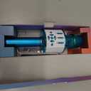 Amazmic Kids Karaoke Microphone Machine Toys for Girls Bluetooth Microphone with LED Light, Christmas Birthday Gift for Girls Boys 3 4 5 6 7 8 9 10 11 12 Year Old Kids Toys(Blue)